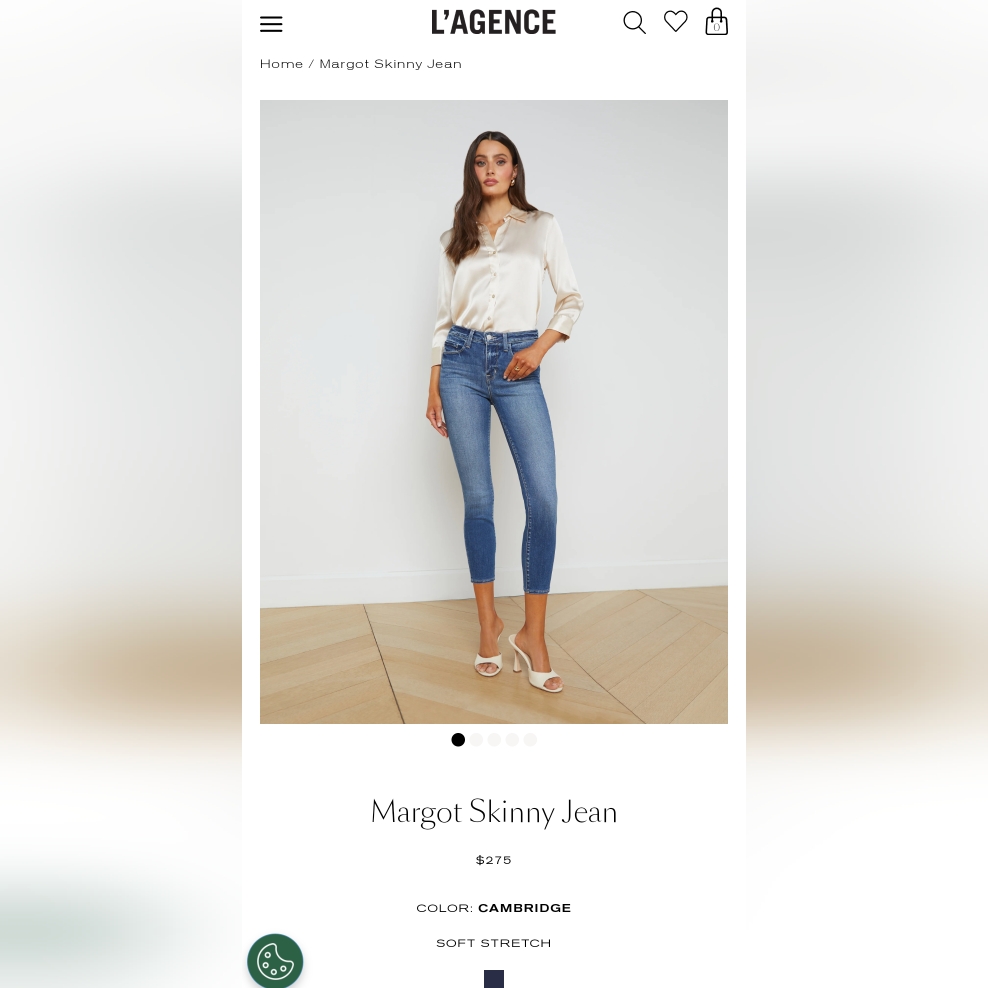 3 Pairs! L'agence Margot L'agence Sada Size 25 26